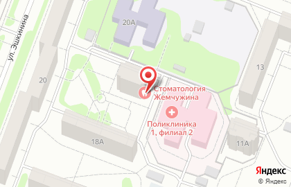 Стоматология Жемчужина на бульваре Чавайна на карте