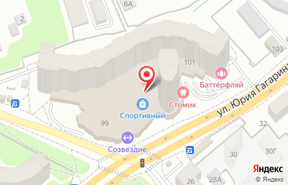 Детский магазин Золотой малыш в Ленинградском районе на карте