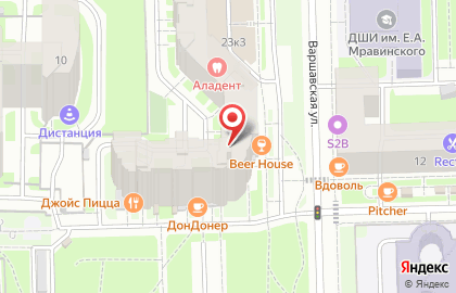 Беллиссимо на карте