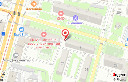 Магазин овощей, фруктов и сухофруктов в Зареченском районе на карте