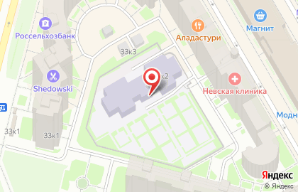Детский сад №62 на Комендантском проспекте на карте