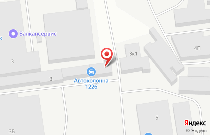 Автотранспортное предприятие ИжТЭП на улице Дзержинского на карте