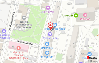 Дом быта Ирина и К на Преображенской площади на карте