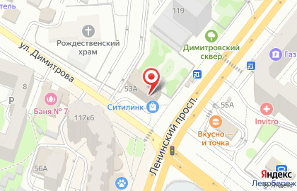 Салон жалюзи Евростиль в Железнодорожном районе на карте