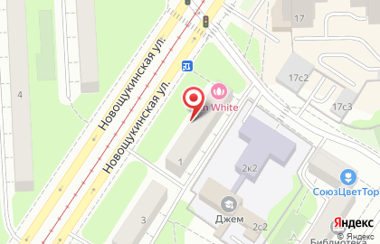 Мобил Элемент на Новощукинской улице на карте