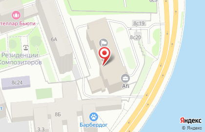 Агентство по страхованию вкладов в Москве на карте