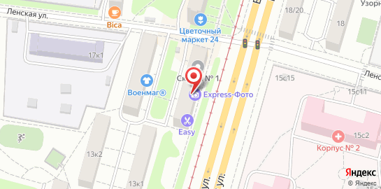 Логопедический центр Сонор на Енисейской улице на карте