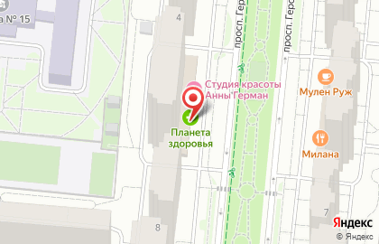 Аптека Планета здоровья на проспекте Героев, 6 в Балашихе на карте