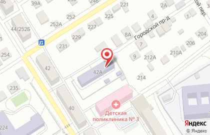 Детский сад №67 в Центральном районе на карте
