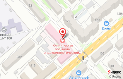 Медицинский эндокринологический центр на карте