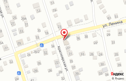 Парикмахерская Бриз на Красноярской улице на карте