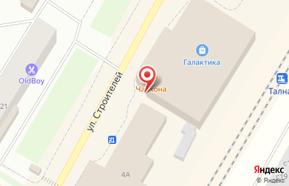 Салон сотовой связи МТС на улице Строителей на карте