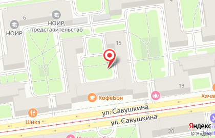 Москомприватбанк на улице Савушкина на карте