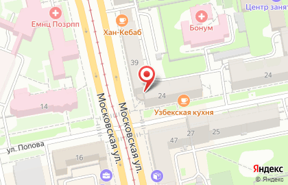 Фирменный офис продаж СтеклоДом на площади 1905 года на карте