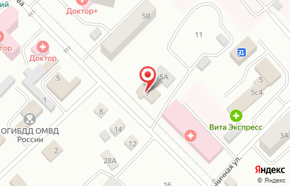 Служба доставки еды Lucky Fish на карте