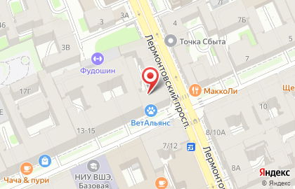 Эльф на улице Союза Печатников на карте