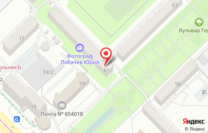 Детский центр Мамина Радость на улице Циолковского на карте
