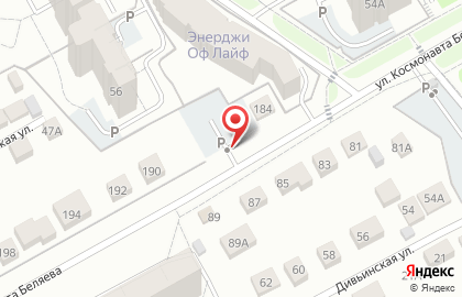 Автостоянка в Перми на карте