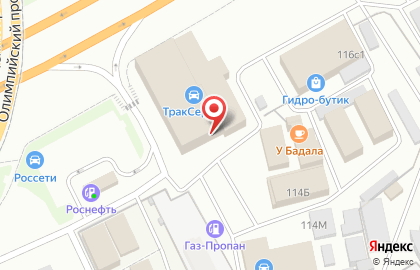 Шиномонтажная мастерская на Ярославском шоссе на карте