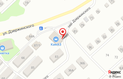 Магазин автозапчастей ГАЗ в Новосибирске на карте