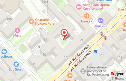 при дворе на карте