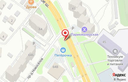 Автовокзал на Кинешемском шоссе на карте