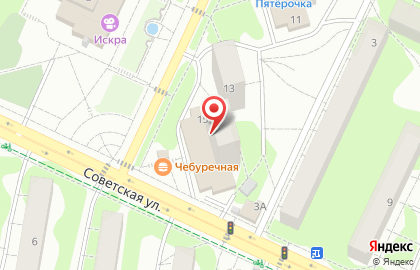 03 в Советском проезде на карте