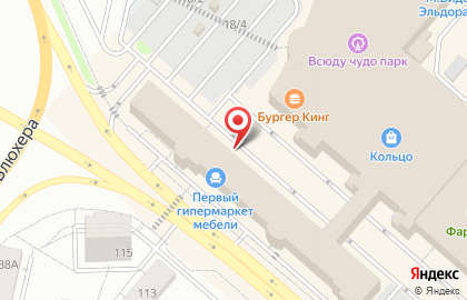 Салон-магазин Мебель от Белоусова в Советском районе на карте