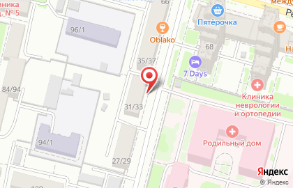 Клиника проктологии доктора Казакова на Кустарной улице на карте