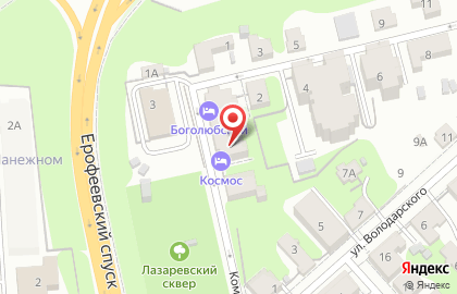 Отель Боголюбский на карте