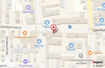 Салон связти Tele2 на Оренбургской улице на карте