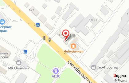 Навигатор Плюс на Октябрьской улице на карте