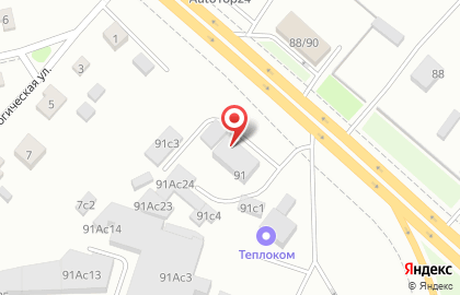 Торгово-производственная компания Про-Брайт Красноярск в Октябрьском районе на карте