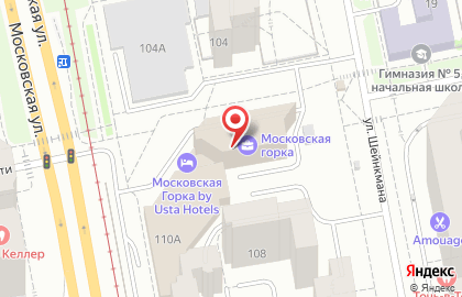 Дюна на Московской улице на карте