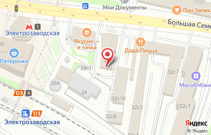 Интернет-магазин My-Shop.ru на Соколиной горе на карте