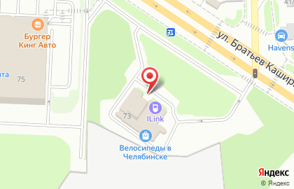 Производственная компания ЧелябЭнергоПроект на улице Братьев Кашириных на карте