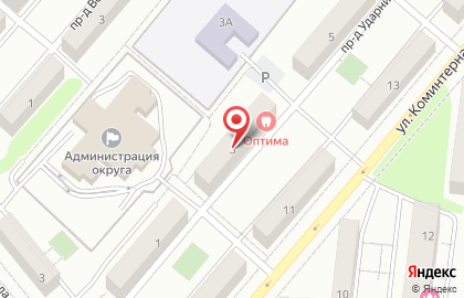 Стоматология Оптима в Королёве на карте