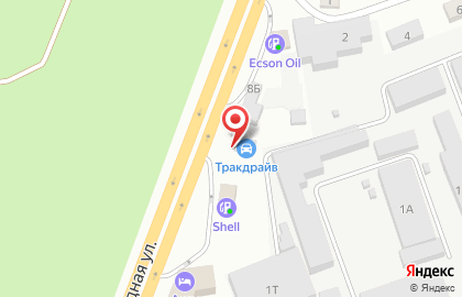 Ресторан быстрого питания Subway на Западной улице на карте