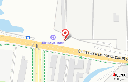 Шиномонтажная мастерская на Сельской Богородской улице на карте