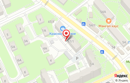 Бриз на улице Лавочкина на карте