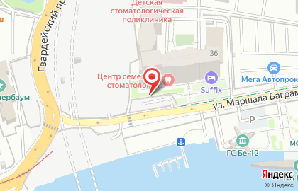 Торговая компания Технолит на улице Маршала Баграмяна на карте