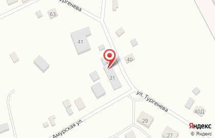 Продуктовый магазин Тайга в Правобережном районе на карте