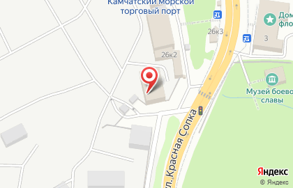 Камчатский центр специальных перевозок на карте
