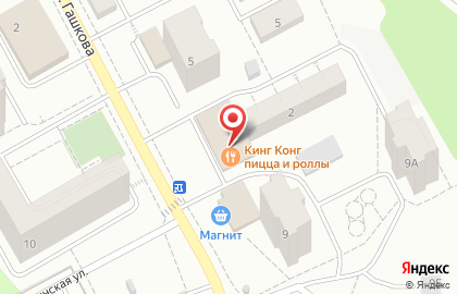 Продовольственный магазин Продукты в Мотовилихинском районе на карте