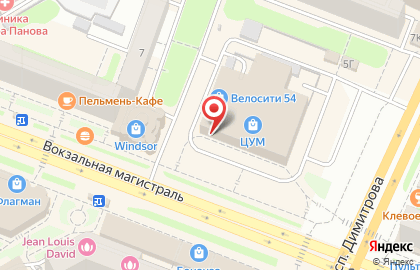 Центр покупки онлайн-билетов Kassy.ru на Площади Гарина-Михайловского на карте