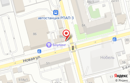 Автотехцентр Руст на Новой улице на карте