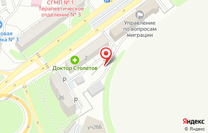 Облик на Ипподромной улице на карте