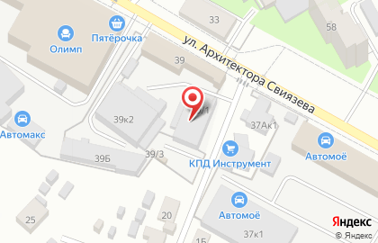 Вера на улице Архитектора Свиязева на карте