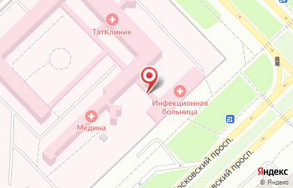 Набережно-Челнинская инфекционная больница на карте