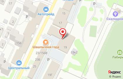 Автосервис в Барнауле на карте
